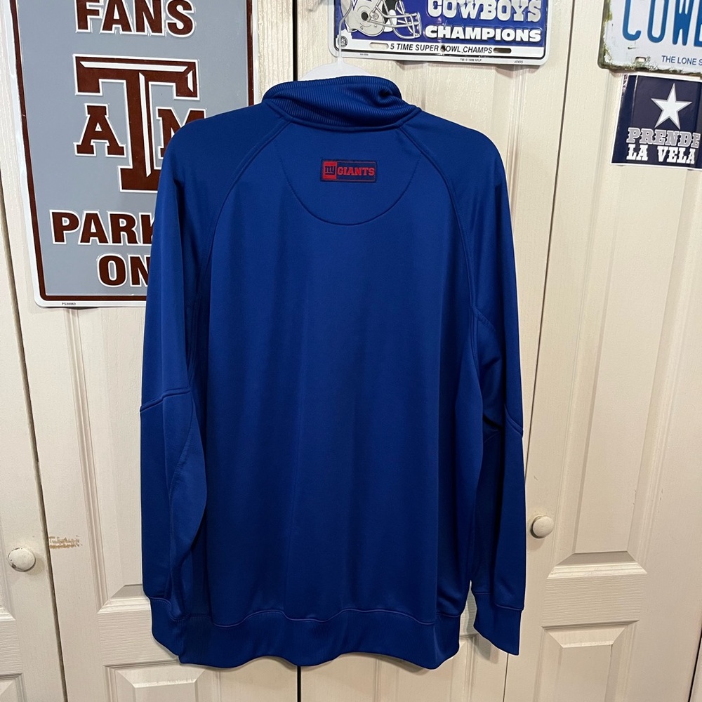 New York Giants Men’s Zip Up Sweatshirt - Picture 2 of 7
